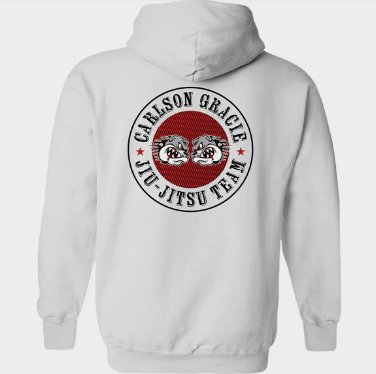 Carlson Gracie Star White Hoodies image 0