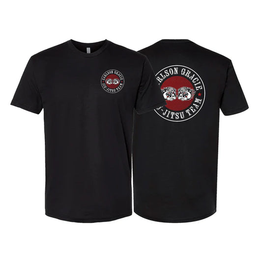 Carlson Gracie Star Kids Black Shirt -  Adult & Kids