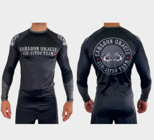Carlson Gracie Long Sleeve Star Rash Guard
