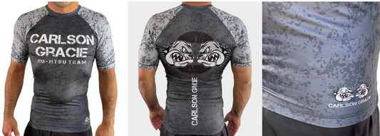 Carlson Gracie Short Sleeve Grit Rash Guard