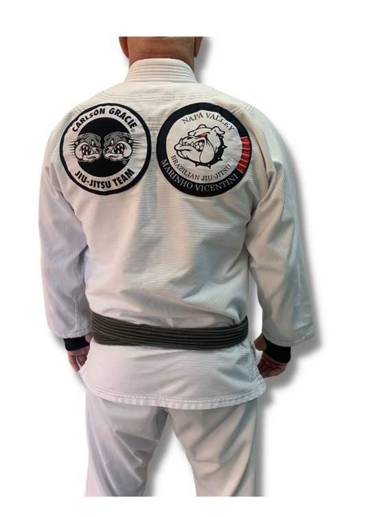 GI - Carlson Gracie Team - Marinho Napa Valley (WHITE/ BLUE / BLACK)